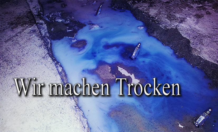 Fugenabdichtung durch injektion von Acrylatgel