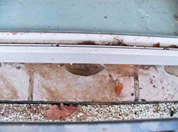 Kopfsteine - Kellerfenster ohne Abdichtung