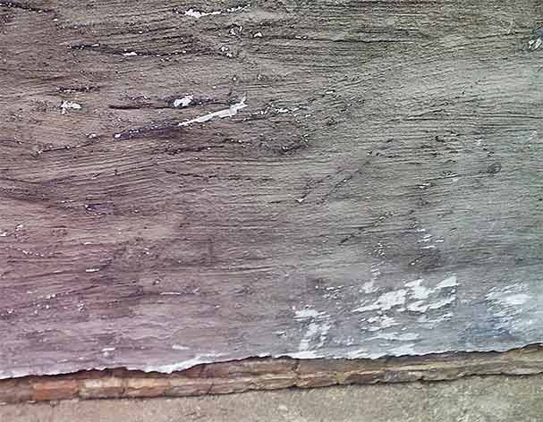 Kelleraußenwand mit gemauertem Ziegelfundament
